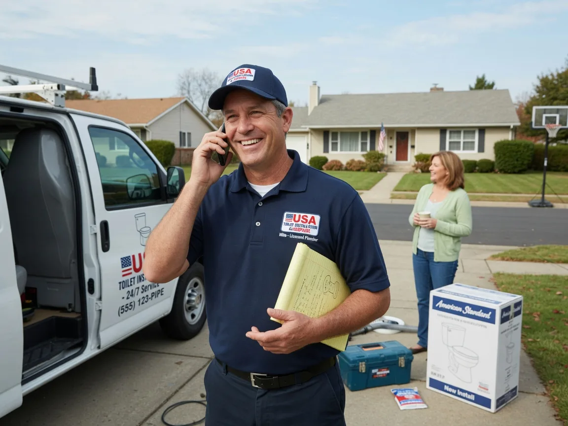 Toilet Installation Haubstadt, IN FAQs
